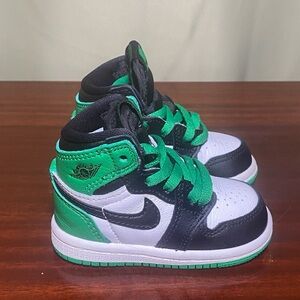 Jordan 1 Retro High OG (Toddler) Lucky Green  FD1413-031 Shoe Size 4C